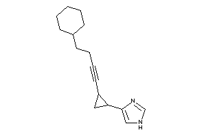 4-[2-(4-cyclohexylbut-1-ynyl)cyclopropyl]-1H-imidazole