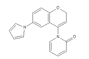 1-(6-pyrrol-1-yl-2H-chromen-4-yl)-2-pyridone