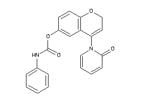 N-phenylcarbamic Acid [4-(2-keto-1-pyridyl)-2H-chromen-6-yl] Ester