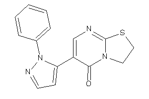 6-(2-phenylpyrazol-3-yl)-2,3-dihydrothiazolo[3,2-a]pyrimidin-5-one