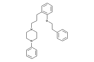 1-[3-(2-phenethyloxyphenyl)propyl]-4-phenyl-piperazine