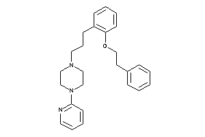 1-[3-(2-phenethyloxyphenyl)propyl]-4-(2-pyridyl)piperazine