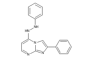 1-phenyl-2-(2-phenylimidazo[1,2-a]pyrimidin-5-yl)hydrazine