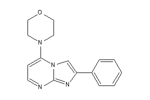 4-(2-phenylimidazo[1,2-a]pyrimidin-5-yl)morpholine