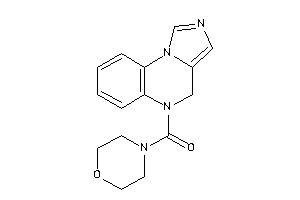 4H-imidazo[1,5-a]quinoxalin-5-yl(morpholino)methanone