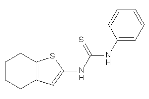 1-phenyl-3-(4,5,6,7-tetrahydrobenzothiophen-2-yl)thiourea