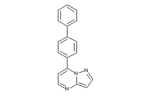 7-(4-phenylphenyl)pyrazolo[1,5-a]pyrimidine