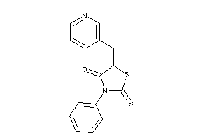 3-phenyl-5-(3-pyridylmethylene)-2-thioxo-thiazolidin-4-one