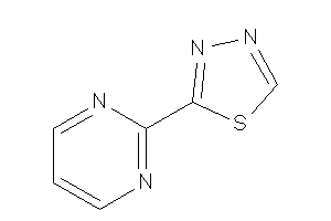 2-(2-pyrimidyl)-1,3,4-thiadiazole