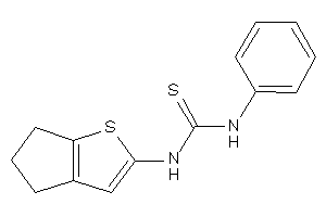 1-(5,6-dihydro-4H-cyclopenta[b]thiophen-2-yl)-3-phenyl-thiourea