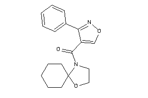 1-oxa-4-azaspiro[4.5]decan-4-yl-(3-phenylisoxazol-4-yl)methanone