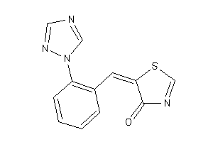 5-[2-(1,2,4-triazol-1-yl)benzylidene]-2-thiazolin-4-one