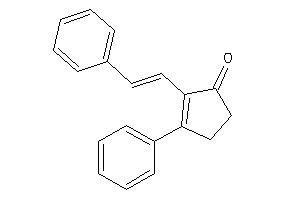 3-phenyl-2-styryl-cyclopent-2-en-1-one
