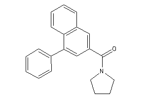 (4-phenyl-2-naphthyl)-pyrrolidino-methanone