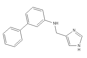 1H-imidazol-4-ylmethyl-(3-phenylphenyl)amine