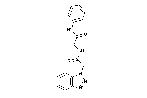 2-[[2-(benzotriazol-1-yl)acetyl]amino]-N-phenyl-acetamide