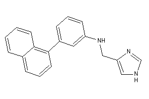 1H-imidazol-4-ylmethyl-[3-(1-naphthyl)phenyl]amine