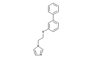 1-[2-(3-phenylphenoxy)ethyl]imidazole