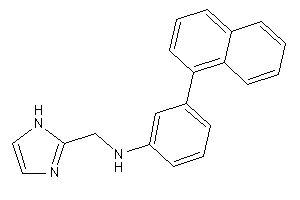 Image of 1H-imidazol-2-ylmethyl-[3-(1-naphthyl)phenyl]amine