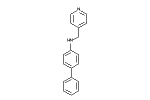 (4-phenylphenyl)-(4-pyridylmethyl)amine