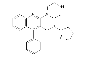 4-phenyl-2-piperazino-3-(tetrahydrofuryloxymethyl)quinoline
