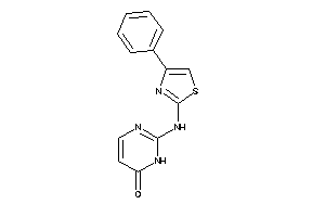 2-[(4-phenylthiazol-2-yl)amino]-1H-pyrimidin-6-one