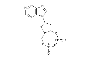 10-purin-9-yl-3,5,7,11-tetraoxa-4$l^{5},6$l^{5}-diphosphabicyclo[6.3.0]undecane 4,6-dioxide