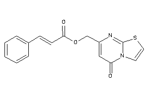 Image of 3-phenylacrylic Acid (5-ketothiazolo[3,2-a]pyrimidin-7-yl)methyl Ester