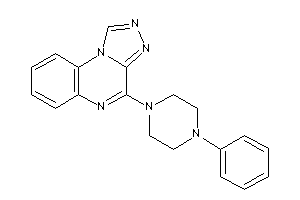 4-(4-phenylpiperazino)-[1,2,4]triazolo[4,3-a]quinoxaline