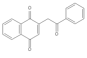 Image of 2-phenacyl-1,4-naphthoquinone