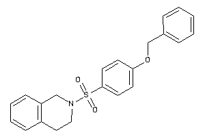 2-(4-benzoxyphenyl)sulfonyl-3,4-dihydro-1H-isoquinoline