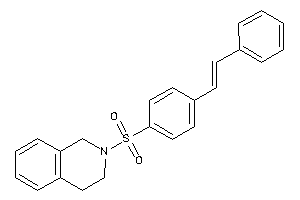 2-(4-styrylphenyl)sulfonyl-3,4-dihydro-1H-isoquinoline