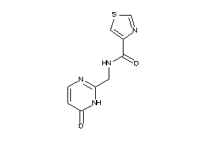 N-[(6-keto-1H-pyrimidin-2-yl)methyl]thiazole-4-carboxamide