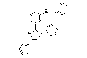Benzyl-[4-(2,4-diphenyl-1H-imidazol-5-yl)pyrimidin-2-yl]amine