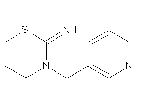 [3-(3-pyridylmethyl)-1,3-thiazinan-2-ylidene]amine