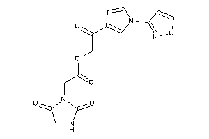 2-(2,5-diketoimidazolidin-1-yl)acetic Acid [2-(1-isoxazol-3-ylpyrrol-3-yl)-2-keto-ethyl] Ester