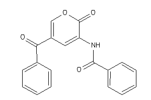 N-(5-benzoyl-2-keto-pyran-3-yl)benzamide