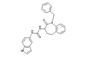 Image of 1-(1-benzyl-2-keto-4,5-dihydro-3H-1-benzazepin-3-yl)-3-(1H-indol-5-yl)urea