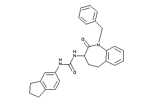 Image of 1-(1-benzyl-2-keto-4,5-dihydro-3H-1-benzazepin-3-yl)-3-indan-5-yl-urea