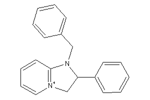 1-benzyl-2-phenyl-2,3-dihydroimidazo[1,2-a]pyridin-4-ium