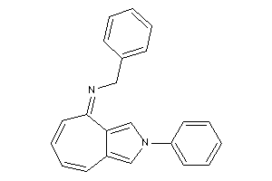 Benzyl-(2-phenylcyclohepta[c]pyrrol-8-ylidene)amine