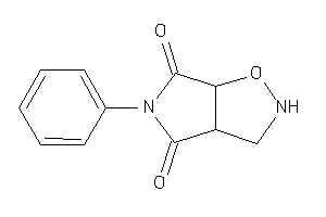 Image of 5-phenyl-2,3,3a,6a-tetrahydropyrrolo[3,4-d]isoxazole-4,6-quinone