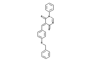 5-(4-benzoxybenzylidene)-1-phenyl-pyrimidine-4,6-quinone