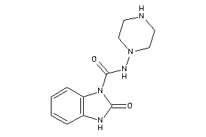 2-keto-N-piperazino-3H-benzimidazole-1-carboxamide