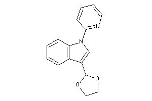 3-(1,3-dioxolan-2-yl)-1-(2-pyridyl)indole