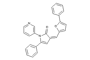 5-phenyl-3-[(5-phenyl-2-furyl)methylene]-1-(3-pyridyl)-2-pyrrolin-2-one