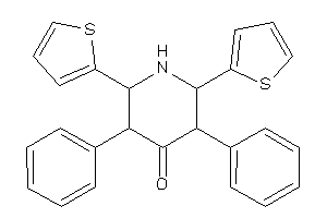 3,5-diphenyl-2,6-bis(2-thienyl)-4-piperidone