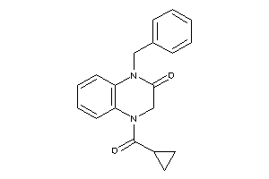 1-benzyl-4-(cyclopropanecarbonyl)-3H-quinoxalin-2-one