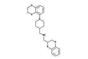 2,3-dihydro-1,4-benzodioxin-3-ylmethyl-[[1-(2,3-dihydro-1,4-benzodioxin-8-yl)-4-piperidyl]methyl]amine