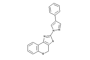 2-(4-phenylpyrazol-1-yl)-4H-chromeno[4,3-d]thiazole